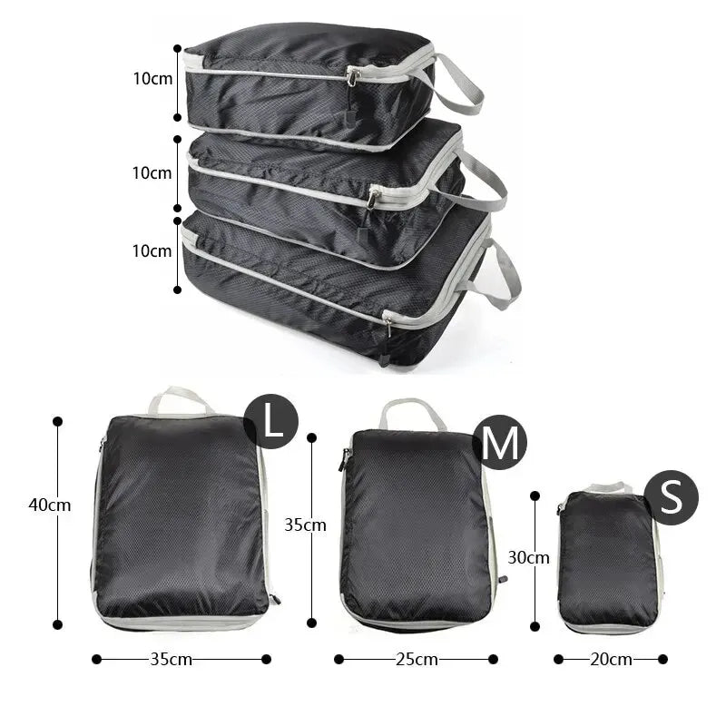 Compressible Travel Storage Bag