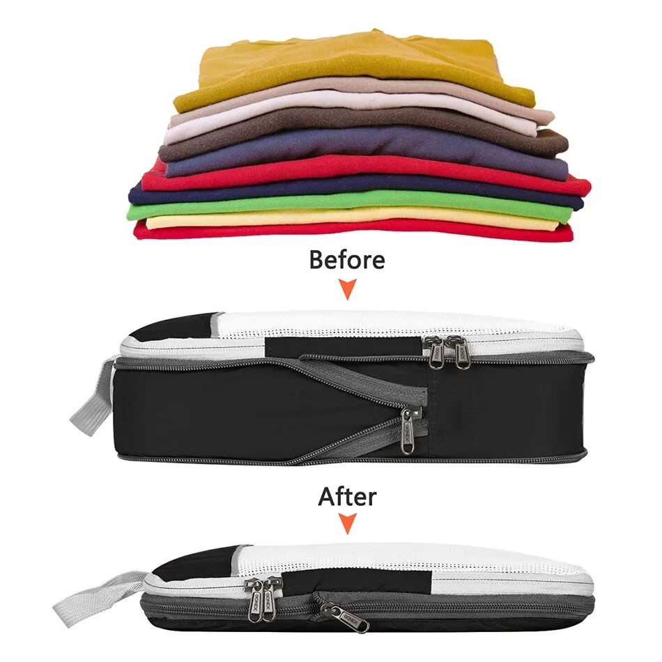 Compressible Travel Storage Bag