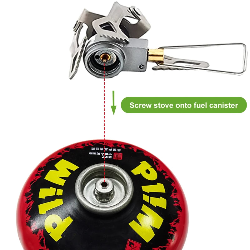 BRS Ultralight Mini Camping Gas Burner 25g