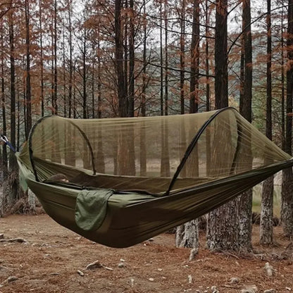 Outdoor Camping Hammock With Mosquito Net 250x120cm