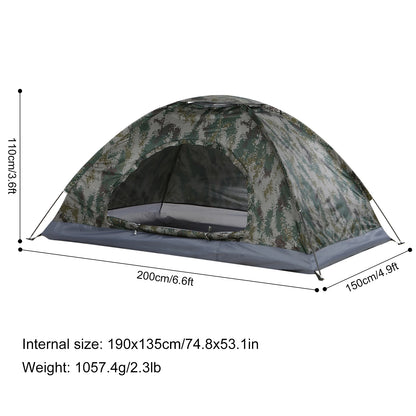 Ultralight Single Layer Portable Camping Tent