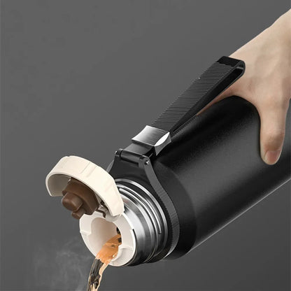 Coffee Thermos Vacuum Bottle with Tea Filter