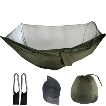 Outdoor Camping Hammock With Mosquito Net 250x120cm
