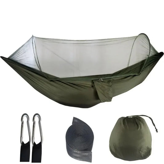 Outdoor Camping Hammock With Mosquito Net 250x120cm